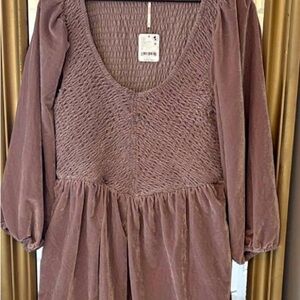 Free People Mauve Dress